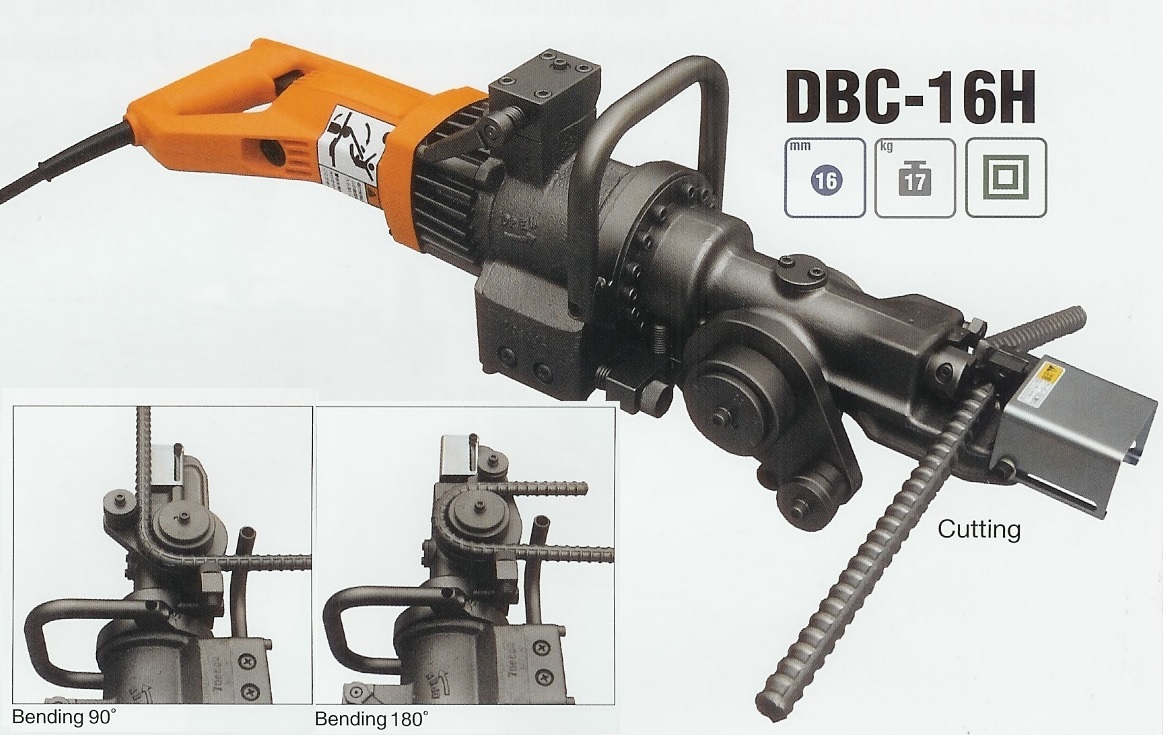 DIAMOND DBC-16H Handheld Rebar Cutters / Benders